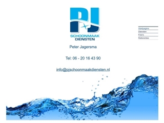 PJ SCHOONMAAKDIENSTEN