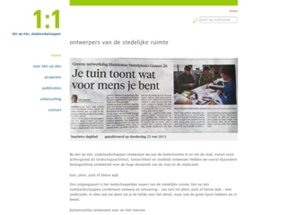 1 OP 1 STADSLANDSCHAPPEN