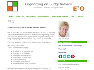 E3O ORGANIZING EN BUDGETADVIES