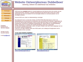 WEBSITE ONTWERPBURO DUBBELBOER