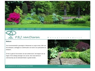 DIEREN P B J VAN HOVENIERSBEDRIJF