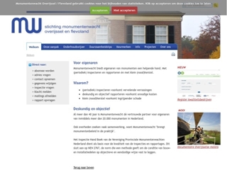 MONUMENTENWACHT OVERIJSSEL EN FLEVOLAND STICHTING