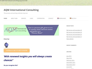 AQM INTERNATIONAL CONSULTING