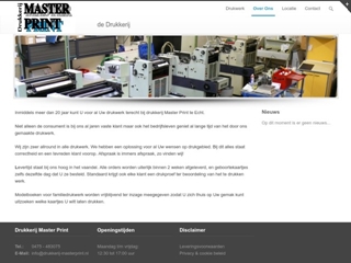MASTERPRINT DRUKKERIJ EN ONTWERPSTUDIO