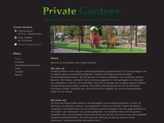 PRIVATE GARDENS