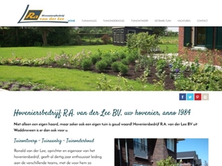 HOVENIERSBEDRIJF R A VD LEE BV