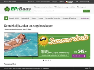BAAS EP AUDIO VIDEO EN WITGOED