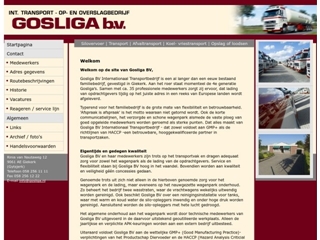 GOSLIGA BV TRANSPORT OP- EN OVERSLAGBEDRIJF