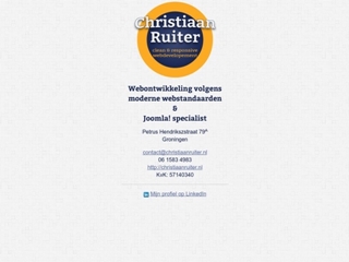CHRISTIAANRUITER.NL