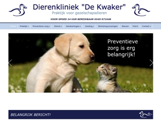 DIERENKLINIEK DE KWAKER
