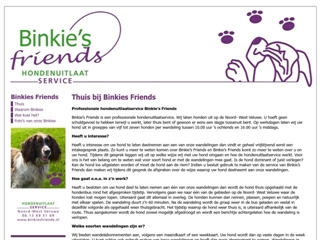 HONDENUITLAATSERVICE BINKIES FRIENDS