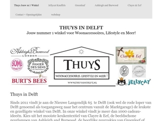 THUYS IN DELFT