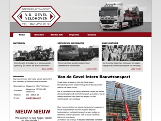 GEVEL INTERN BOUWTRANSPORT VD