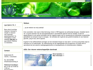 PRAKTIJK BCE EN NATUURGENEESKUNDE