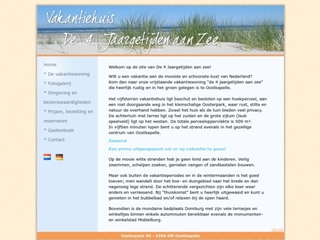 DE 4 JAARGETIJDEN AAN ZEE