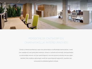 SCHAAL 1:1 INTERIEURARCHITECTUUR