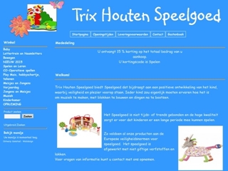 TRIX HOUTEN SPEELGOED