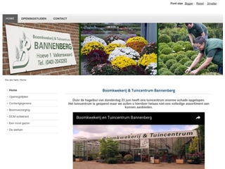 BANNENBERG BOOMKWEKERIJ & TUINCENTRUM