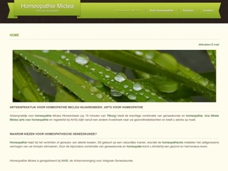 ARTSENPRAKTIJK VOOR HOMEOPATHIE MICLEA