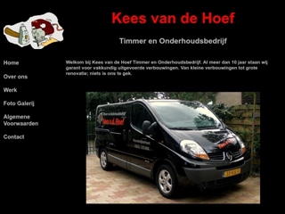 HOEF TIMMER- EN ONDERHOUDSBEDRIJF K VD