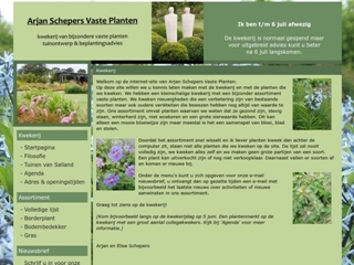 ARJAN SCHEPERS VASTE PLANTEN