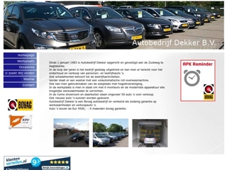 DEKKER AUTOBEDRIJF BV