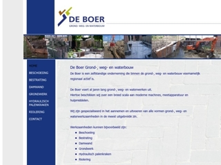 DE BOER GROND-, WEG- EN WATERBOUW