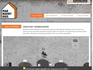 MAN BOUWT HUIS