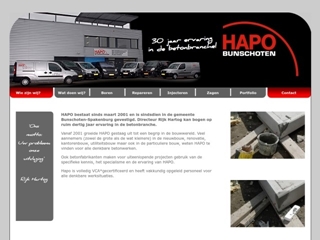 HAPO BETONREPARATIES EN -BORINGEN BV