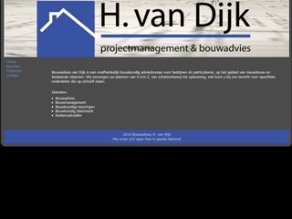 PROJECTMANAGEMENT EN BOUWADVIES H VAN DIJK