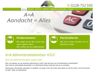 A=A ADMINISTRATIEKANTOOR VOF