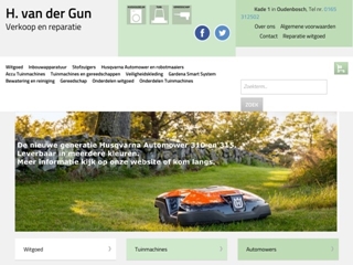 GUN GEREEDSCHAP IJZERWAREN WITGOED H VD