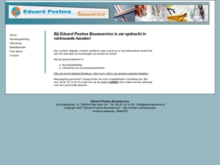 EDUARD POSTMA BOUWSERVICE