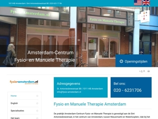 A'DAM CENTRUM FYSIO- EN MANUELE THERAPIE