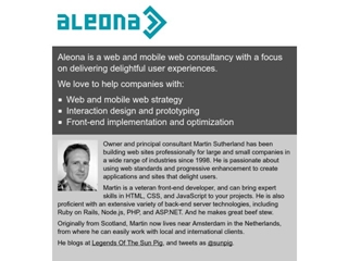 ALEONA PRODUCT DEVELOPMENT