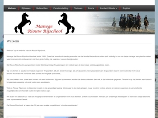 RIOUW-RIJSCHOOL MANEGE