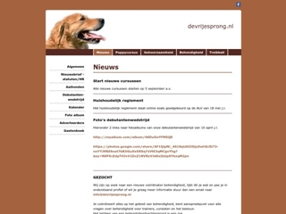 VRIJE SPRONG HONDENSPORTVERENIGING DE