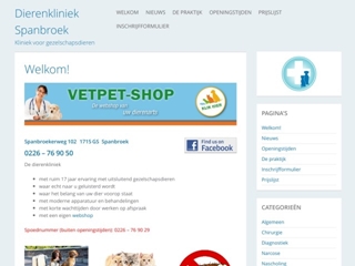 DIERENKLINIEK SPANBROEK