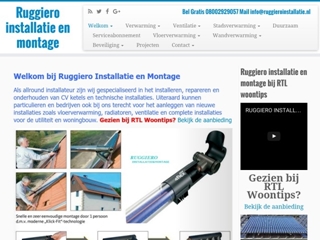 RUGGIERO INSTALLATIE EN MONTAGE