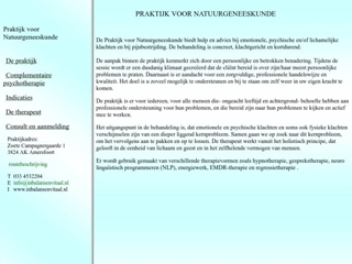 BELLA FAJNBERG PRAKTIJK VOOR NATUURGENEESKUNDE