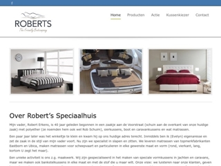 ROBERT'S SPECIAALHUIS MATRASSEN-KUSSENS POLYETHER