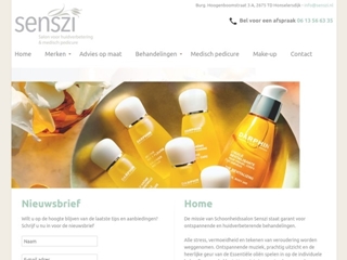 SENZI SCHOONHEIDSSALON EN MEDISCHE PEDICURE
