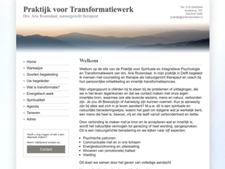 ARIE ROZENDAAL SPIRITUELE EN INTEGRATIEVE THERAPIE