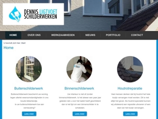 LIGTVOET SCHILDERWERKEN DENNIS
