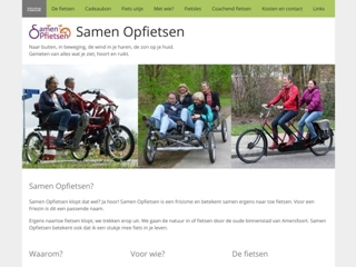 SAMEN OPFIETSEN