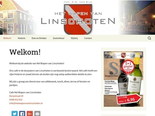 WAPEN VAN LINSCHOTEN KOFFIEHUIS