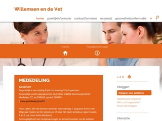 WILLEMSEN P EN WILLEMSEN-DE VET A