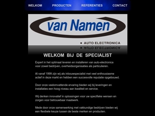 NAMEN AUTO-ELECTRONICA VAN