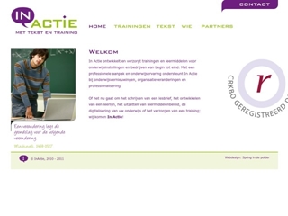 ACTIE! TRAININGS-ADVIES- EN TEKSTBUREAU IN