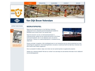 DIJK BOUW VOLENDAM VAN